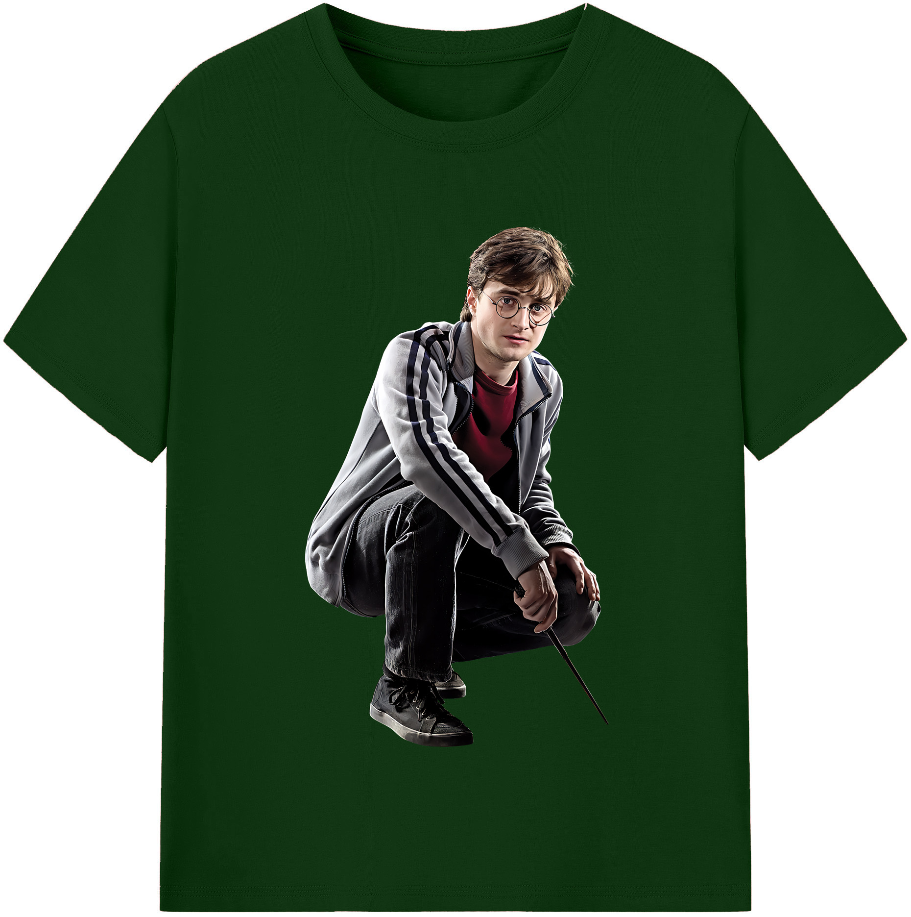 （画像用） Harry Potter ハリー・ポッターシリーズ 綿100％半袖Tシャツ（フロントプリント）